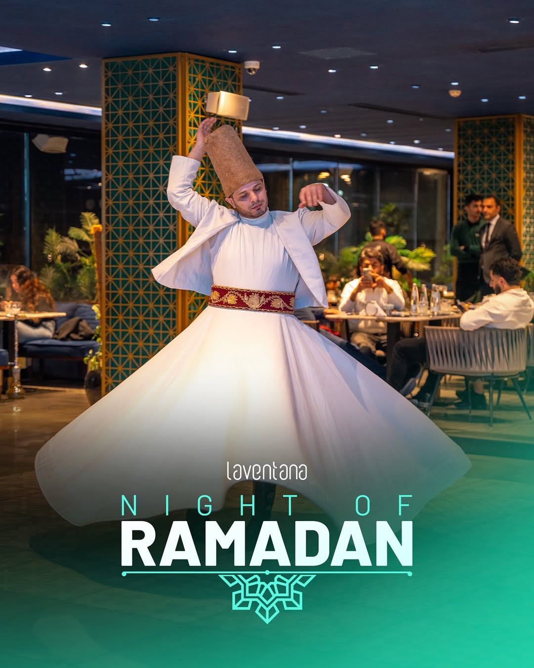 Private dining section